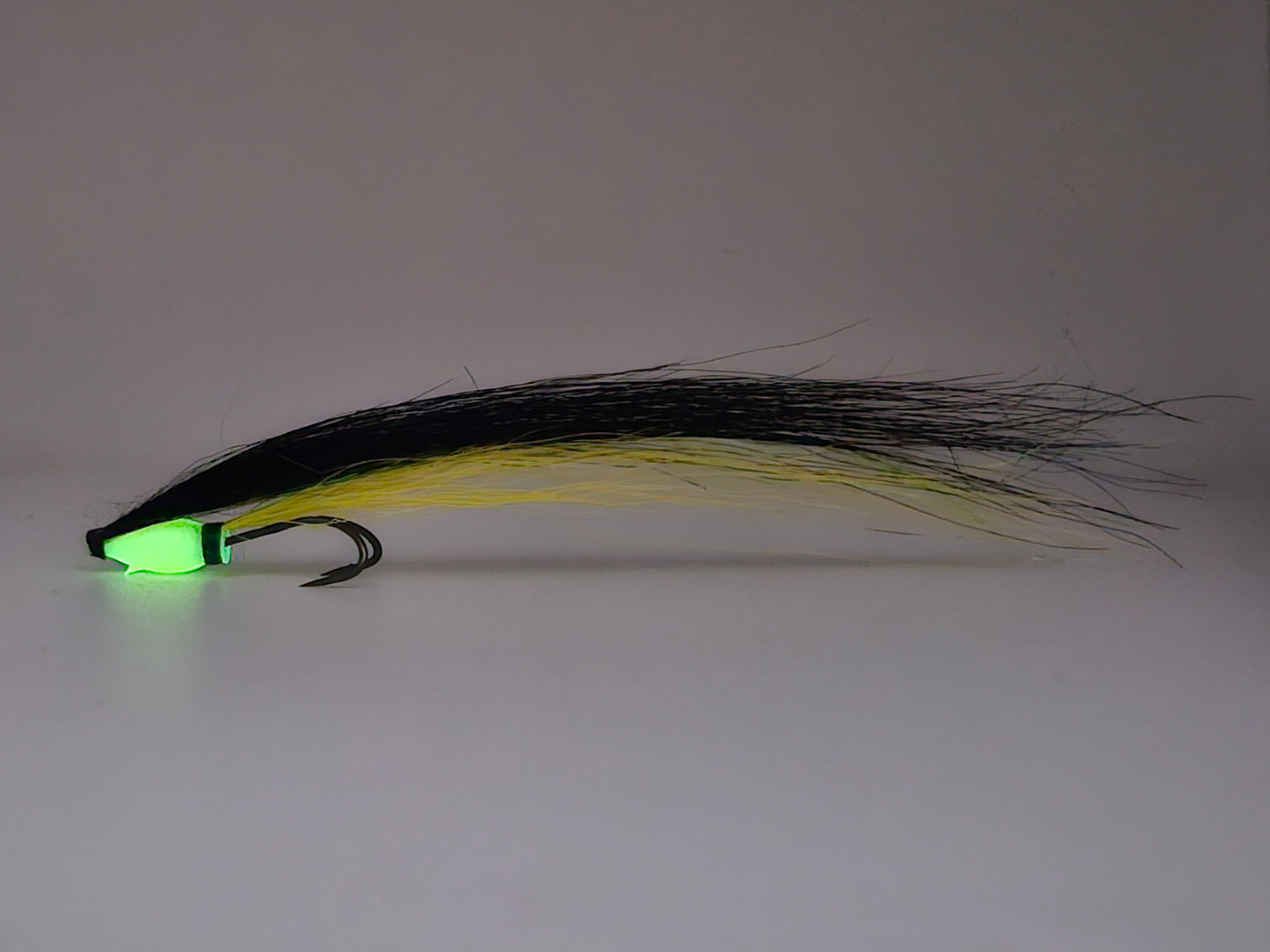 SPLiT WNG - ACTIVE BDY - Laks 12 cm - UV Gul (lyser i grønt)